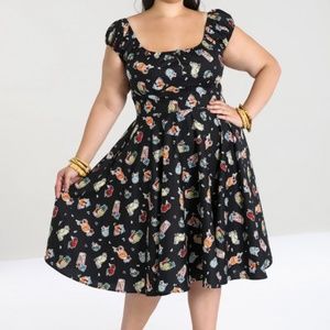 Hell Bunny Pina Colada Dress 4XL